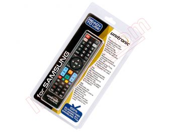 Universal remote control with NETFLIX and Prime Video button for TV Samsung, in blister